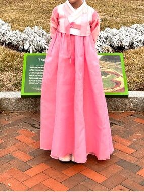 Korean traditional dress set. 9 yrs.